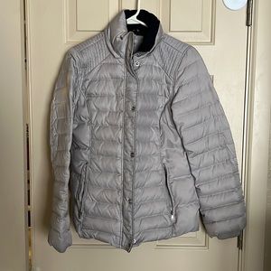 Silver Nautica Puffer Jacket